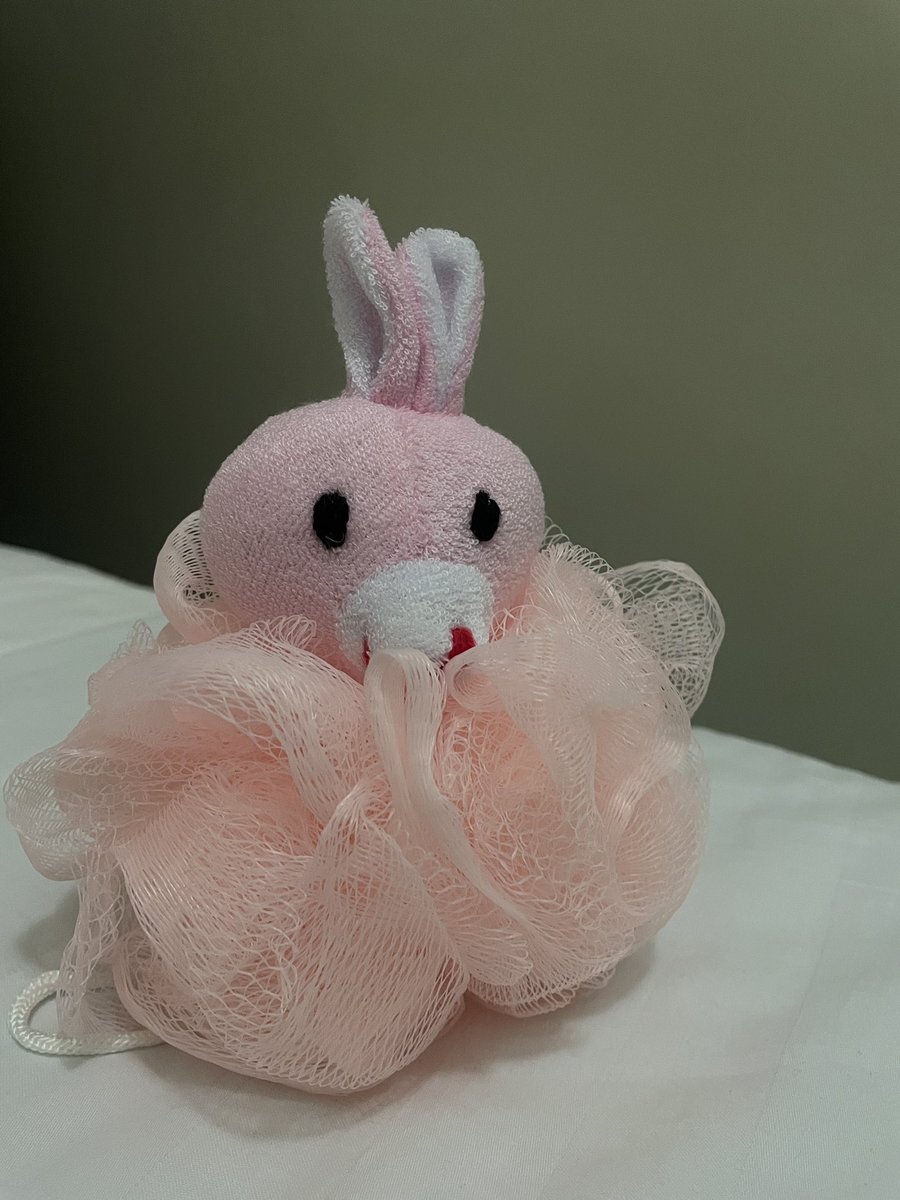 kamaroma22's tweet photo. I be thinking I am grown then I see things like this (sponge with a rabbit like head) and now I am spending money recklessly 😂😂😂 https://t.co/pKChSc3RHj