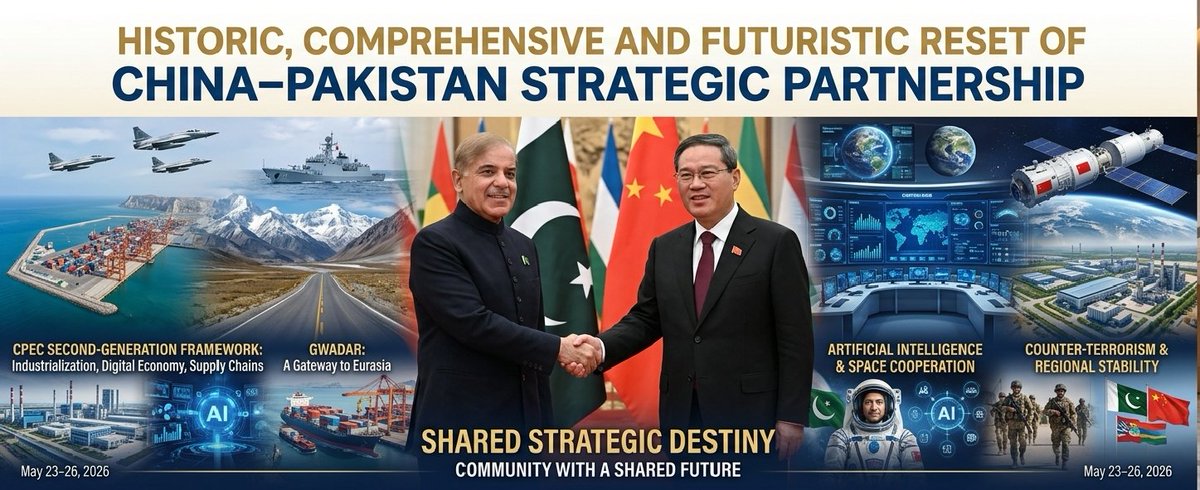 Pakistan-China Forge Historic, Futuristic Strategic Pact During Sharif's Beijing Visit