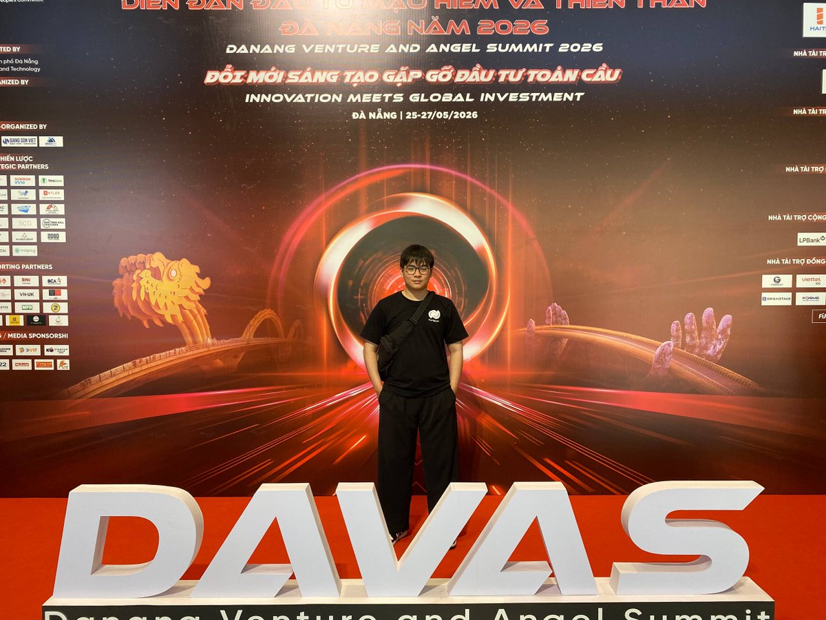 A_StarGroup's tweet photo. 🌟 AIPAD BUILDER ECOSYSTEM AND DEFAI SENSOR OFFICIALLY SELECTED TO PITCH AT DAVAS 2026 

💐 Congratulations to AiPad Builder Ecosystem and @DefaiSensor  — two projects researched, developed, and incubated within the A-Star Group ecosystem — on officially joining the pitching lineup at the Danang Venture and Angel Summit 2026 (DAVAS), one of Vietnam’s leading platforms connecting innovation, startups, and investors.

DAVAS 2026 is expected to bring together more than 30 investment funds with a combined connected capital network of up to USD 5 billion, alongside 70+ startups participating in fundraising pitches. Beyond startup–investor 1:1 networking sessions, the event will also feature a technology exhibition with over 50 booths, as well as forums focused on AI, Web3, innovation, and digital transformation.

🌟 This is more than an opportunity for both projects to showcase their products and long-term vision to the startup ecosystem and investment community. It also marks an important milestone in transforming ideas into real-world solutions with strong growth potential and scalable market opportunities.

🚀 From initial concepts through research, experimentation, and continuous refinement alongside our Venture Team, every stage of development reflects A-Star Group’s long-term vision: building not only technology products, but also empowering builders and teams capable of creating sustainable value.

💡 We believe DAVAS 2026 will unlock new strategic partnerships and meaningful opportunities, while providing further momentum for these projects to continue growing and advancing on their journey.

✨ Every milestone achieved today represents more than the progress of individual projects; it stands as a reflection of A-Star Group’s ongoing commitment to building an innovation ecosystem and fostering the next generation of impactful startups.

#AStarGroup #AiPad #DeFAISensor #DAVAS2026 #Startup #Innovation #VentureBuilder #Web3 #AI #Builders #Entrepreneurship