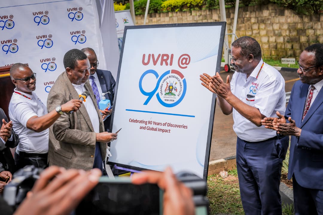 UVRIug's tweet photo. Professor @olaro_charles, the Director General Health Services @MinofHealthUG officially launches the 90 years celebration of discoveries and global impact.

@UVRIug
#UVRIAt90 
#ScienceInAction https://t.co/dt8vKcB2Dm