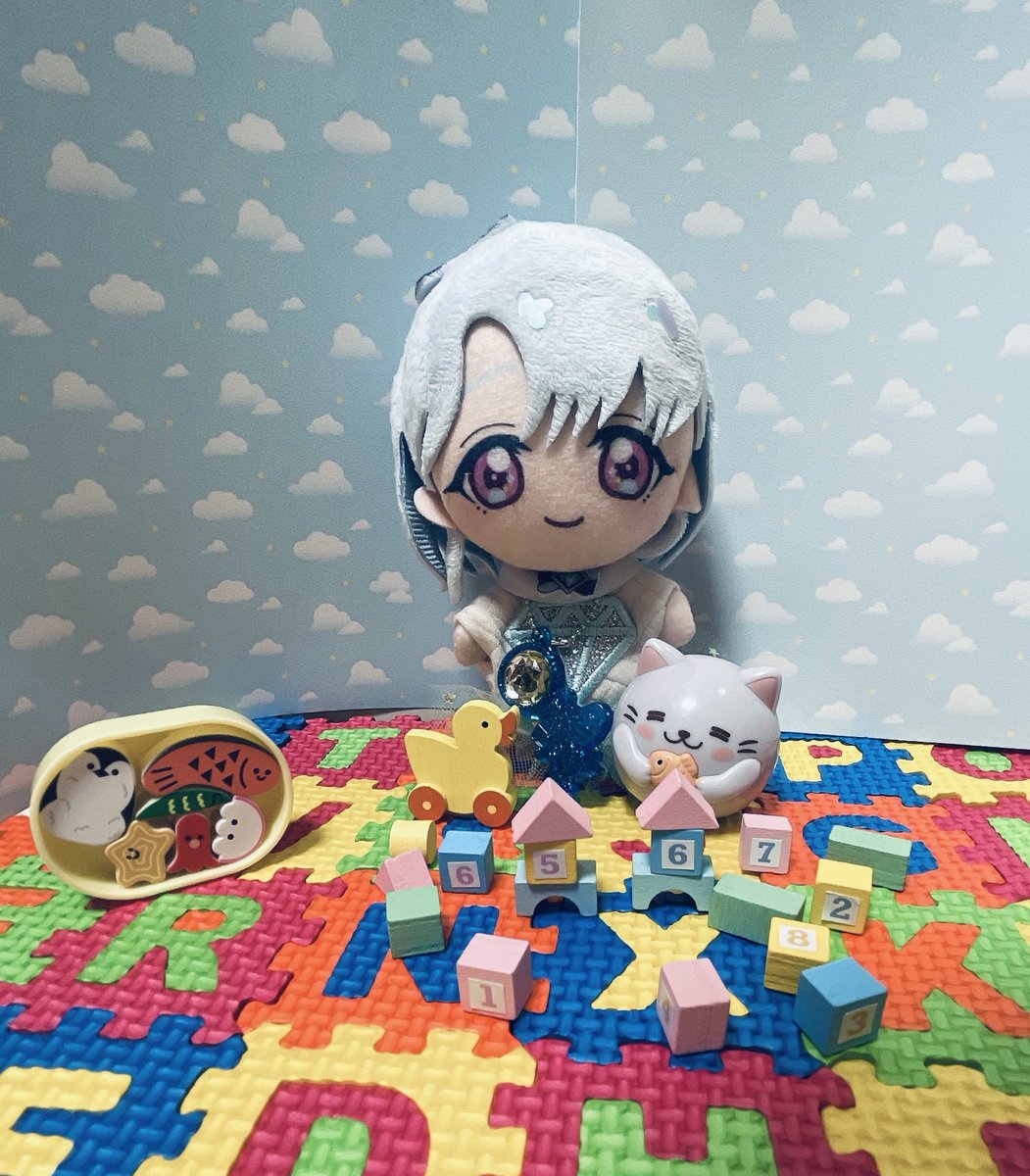 うちのちび🐑ちゃんのおへやです🩵