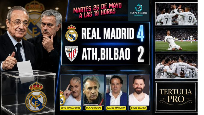 halamadrid123's tweet photo. https://t.co/nkGNLEG9UF 🚨 HOY MARTES TENEMOS TERTULIA "PRO"   A LAS 19 HORAS CON @COTOMATAMOROS_1 @juanjmaqueda
@maportugal55 Y @DavidBlanka 🚨  LA TERTULIA DONDE SE APRENDE https://t.co/IftyGXnPNj