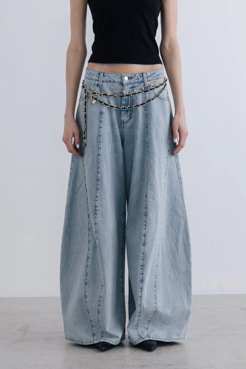THE TOÉ ・Santorini Denim Pants #thetoé