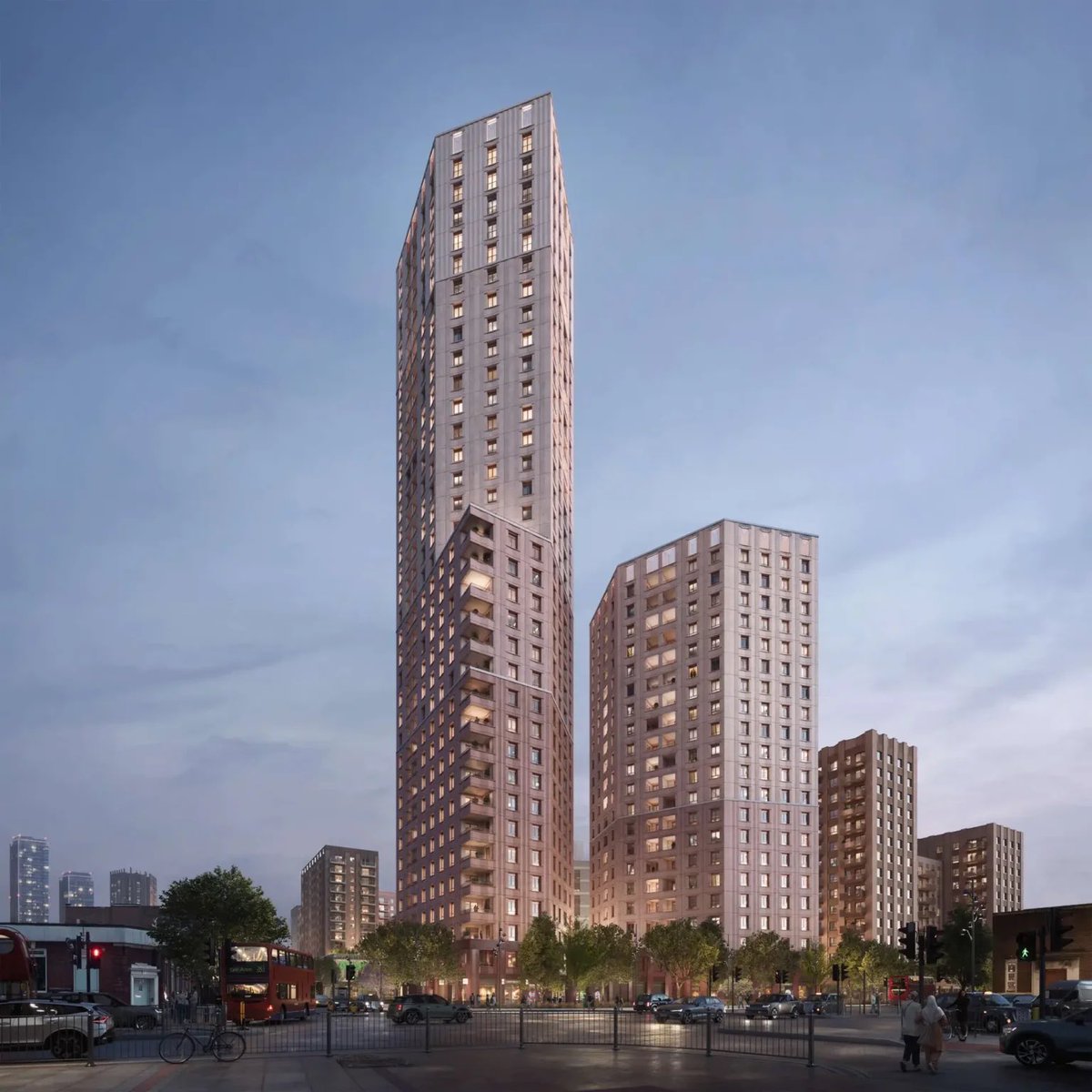 Constructing London tweet media