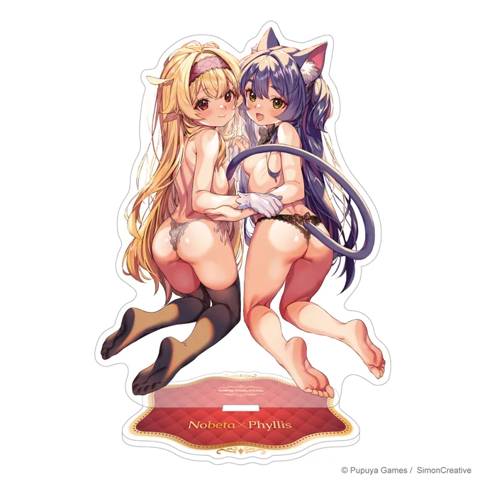 \ Pre-order open / #リトルウィッチノベタ アクリルスタンド ノベタと黒猫ちゃん(見返り) 日本サイト: Global store: #LittleWitchNobeta