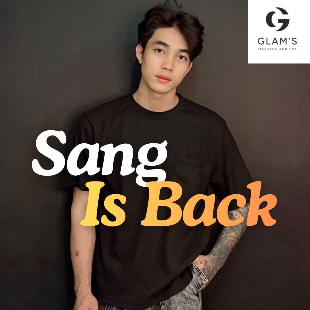 Glam38012's tweet photo. ผ่อนคลายให้เต็มที่ที่ Glam’s"✨✨

พบกับพวกเราได้ทุกวัน 11:00 - 23:30

สนใจจองคิวบริการ-สอบถามเพิ่มเติมได้เลยครับ 🙏🏻🙇🏻‍♂️

“这个假期，来 Glam's 尽情放松吧！”✨✨

每日上午 11:00 至晚上 11:30 欢迎光临。

想预订服务或了解更多信息吗 🙏🏻🙇🏻‍♂️

https://t.co/9bMYx6KvtD https://t.co/PC9l49DjDL
