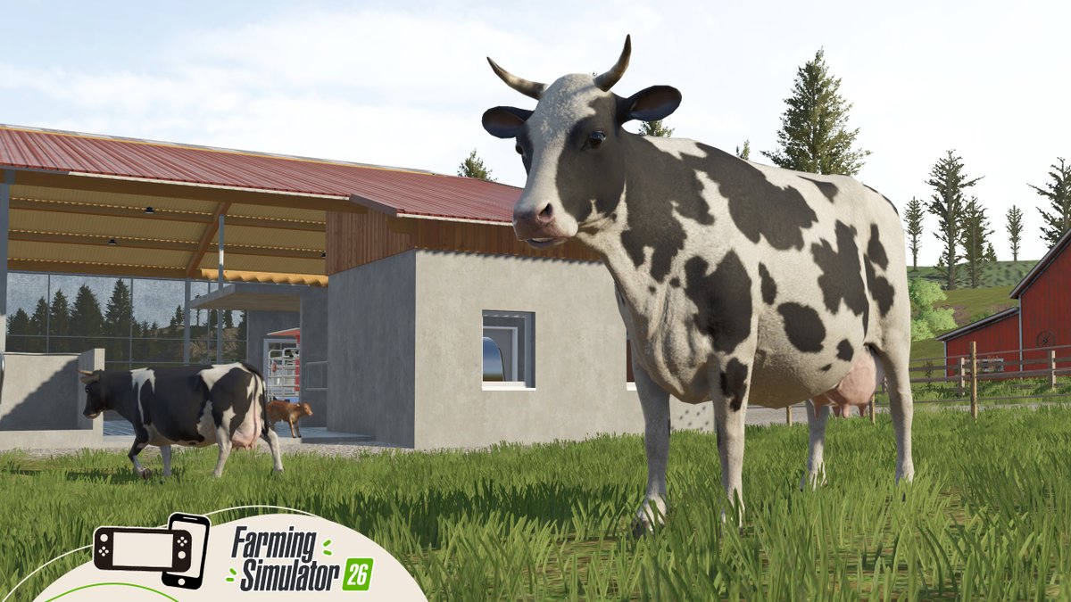 PLAION_FR's tweet photo. Bon lundi à tous ☀️
En bonne compagnie depuis la sortie de #FarmingSimulator26 😎 https://t.co/oBhRU7oPZd