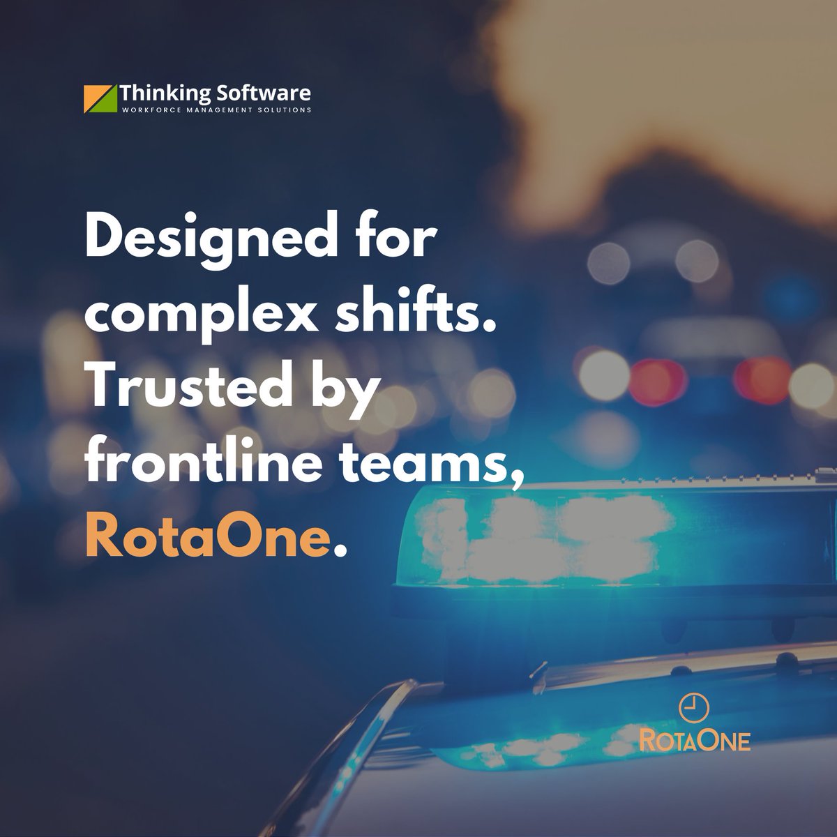 ThinkingSoftW's tweet photo. Emergency services run on complex shifts, your scheduling shouldn’t.

Simplify rota scheduling today:   https://t.co/PBiFu7BJog
 
#RotaOne #WorkforceManagement #RotaPlanning #ThinkingSoftware #HRSolutions #emergencyservices https://t.co/nkttrBaLsa