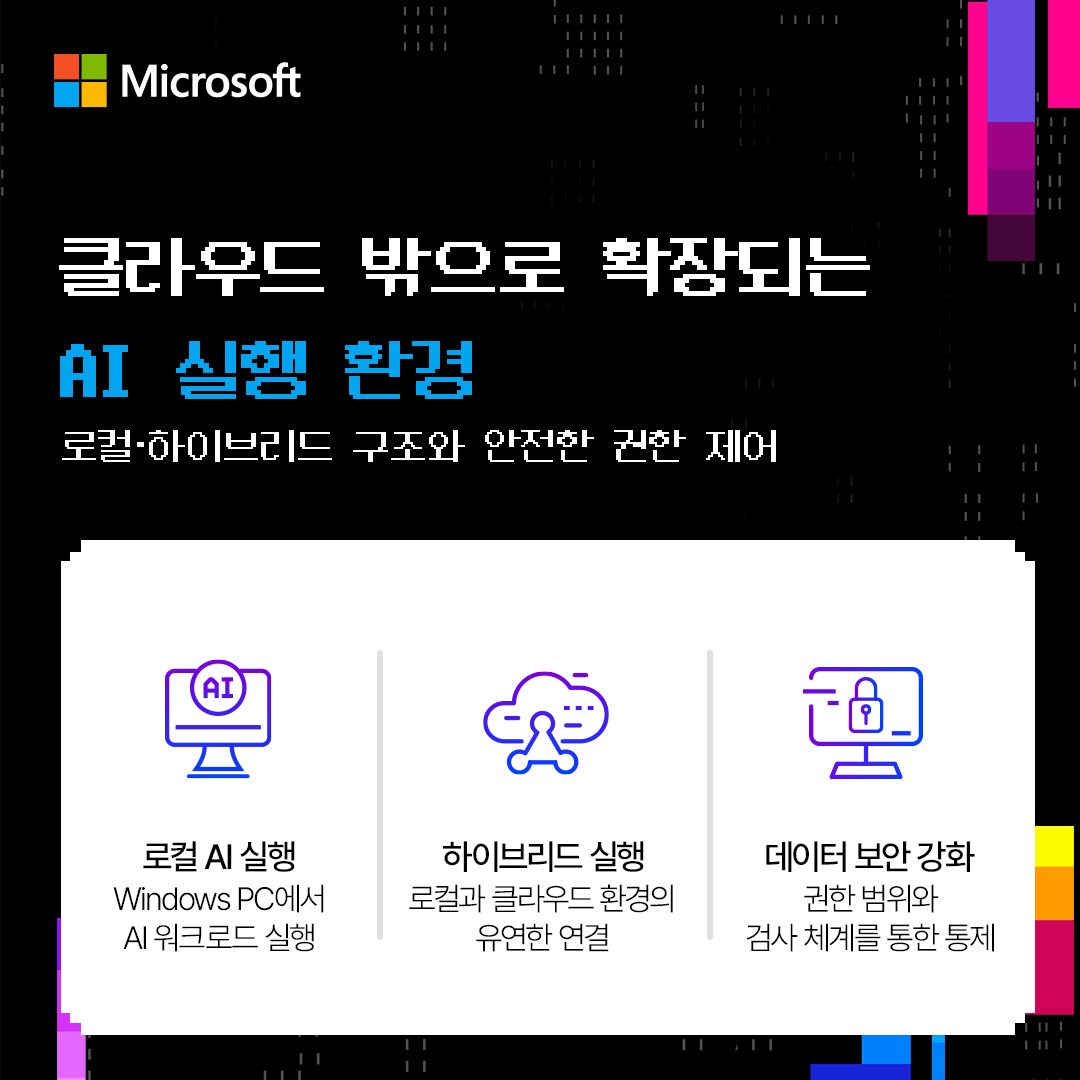 microsofttechKR's tweet photo. #MicrosoftBuild is coming🚀

안정적인 에이전트 운영을 위한 거버넌스와 AI 기반 DevOps로 변화하는 개발 흐름, Windows PC 전반으로 확장되는 로컬 AI 실행 환경까지—

지금 바로 등록하고 주목해야 할 3가지 변화를 가장 먼저 만나보세요! 👉🏻https://t.co/CB0ILeseMJ 

#MSBuild #AIAgents https://t.co/KW36iyCYi3