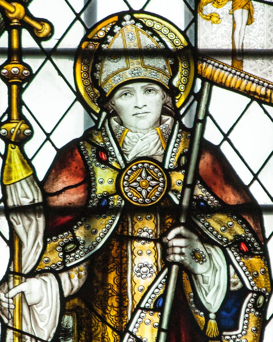 churchofengland's tweet photo. Today is the feast day of St Augustine of Canterbury. 

Augustine was sent from Rome to England by Pope Gregory the Great, to re-establish Christianity among the Anglo-Saxons. He later became the first Archbishop of Canterbury.

📍 St John the Evangelist, Cowley/Lawrence OP https://t.co/UqxdVyulP7