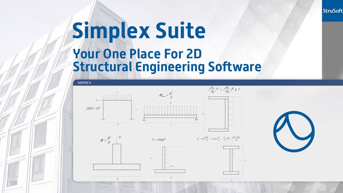 StruSoft's tweet photo. The new Simplex website is officially live! 🎉 You can now explore details about upcoming Simplex apps and features, join the waitlist for Simplex Column, and sign up for the Simplex Frame beta. 

https://t.co/NCM9SPu1le

#StruSoft #Simplex https://t.co/wr0nPWKxQO