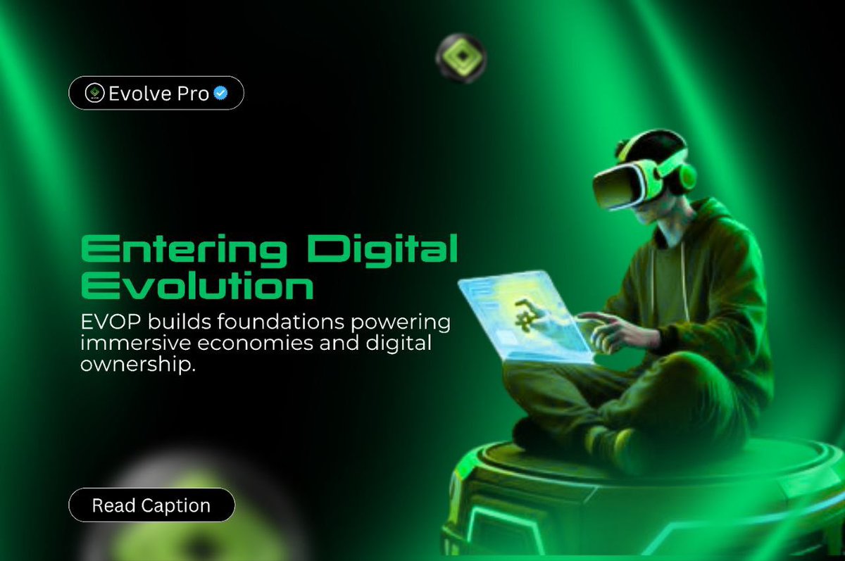 hassanjibrinus3's tweet photo. The metaverse race is officially on, and @evopmetaverse is building the core infrastructure to win it. From immersive economies to digital ownership, Phase 1 is laying down the foundation for the next digital evolution. Ready for what's next?
#EVOP #Web3 #Metaverse #Crypto #Gaming