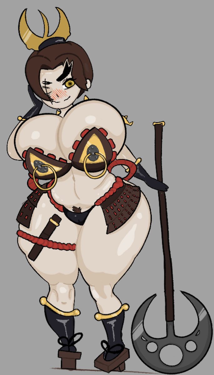 KingScrub_'s tweet photo. 🎍The Paizuri Samurai🎍 #NSFW https://t.co/RNmZGxFdY2