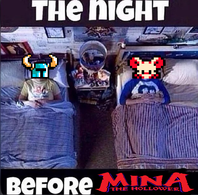 SKForSmash's tweet photo. MINA THE HOLLOWER TOMORROW

I WILL BE THERE. https://t.co/Br9ylG6a5O