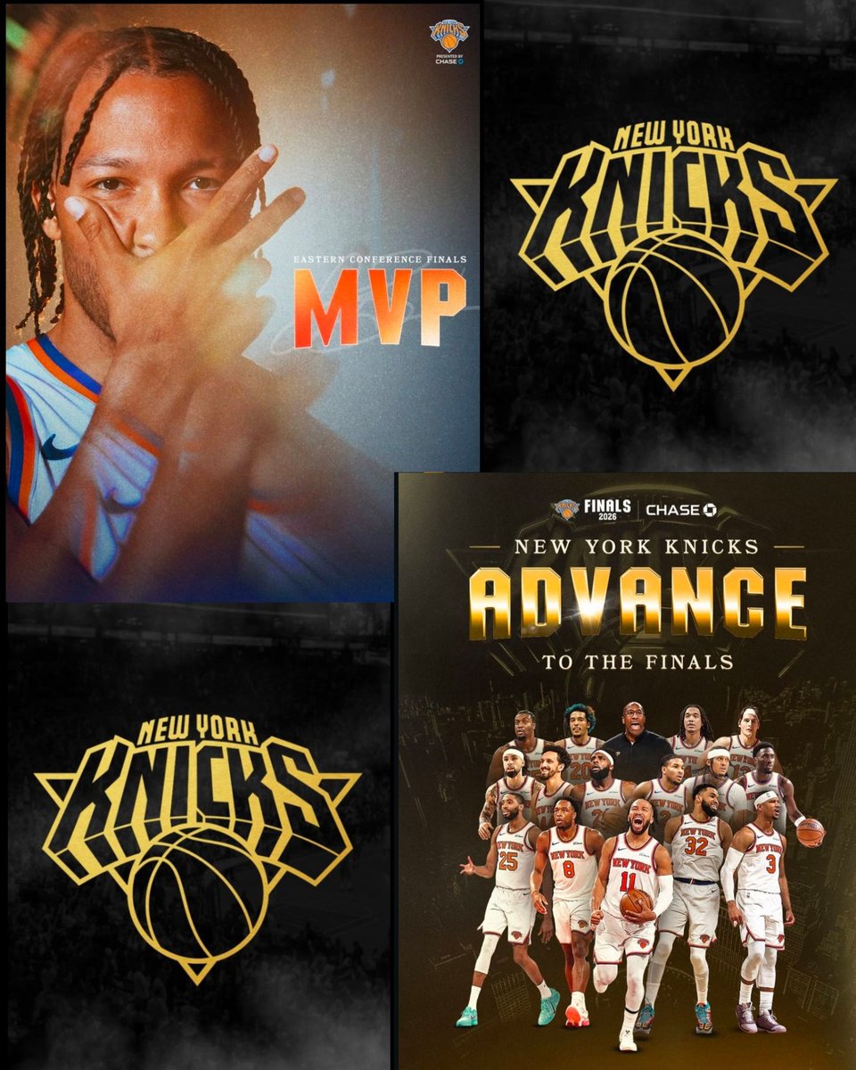 KD_SWAGGER's tweet photo. Jalen Brunson of the New York Knicks is the 2026 Eastern Conference Finals MVP.

#NBAFinals #NBAPlayoffs #CaptainClutch https://t.co/bmuKU9Z1HR