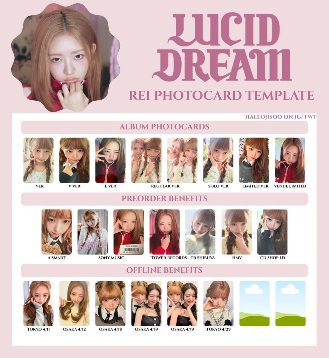 hallojisoo's tweet photo. IVE Lucid Dream Full Member Photocard Templates

Last Update: 5/25/26

Gaeul Yujin Rei
가을 안유진 레이
ガウル ユジン レイ

HD Download: https://t.co/ZNSIQ3yrLR https://t.co/rqTu62tdXE