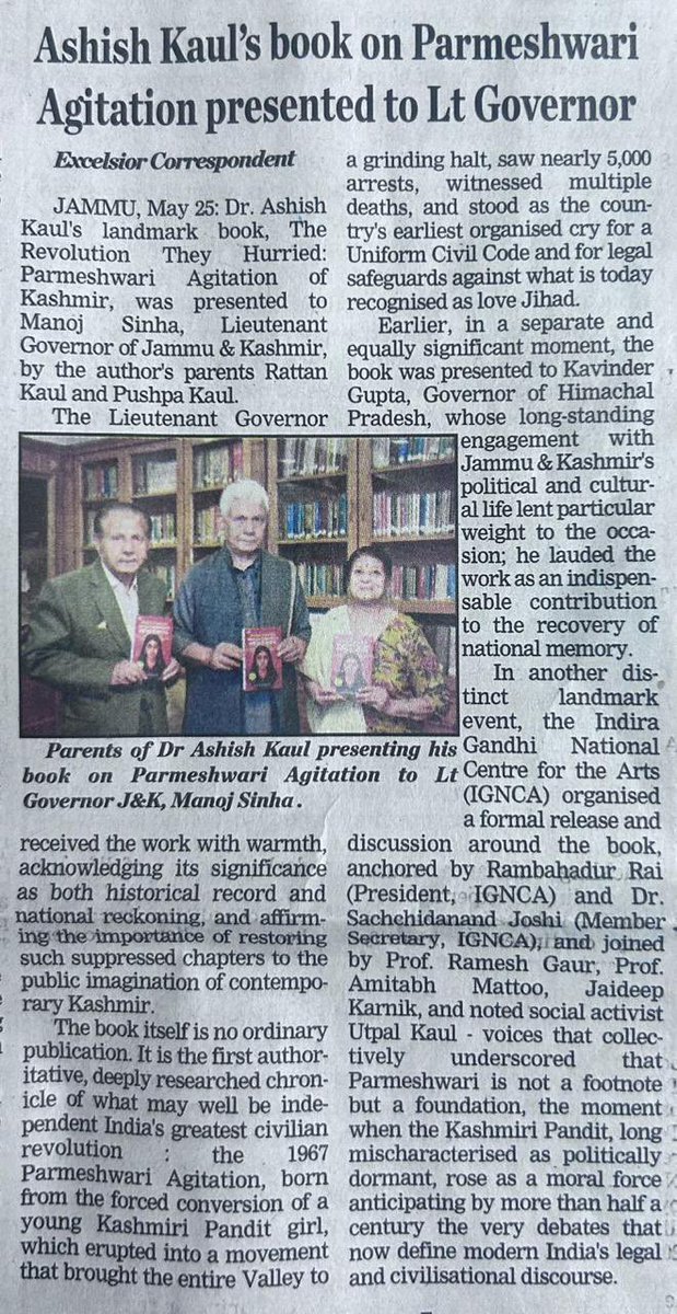 Dr. Ashish Kaul tweet media