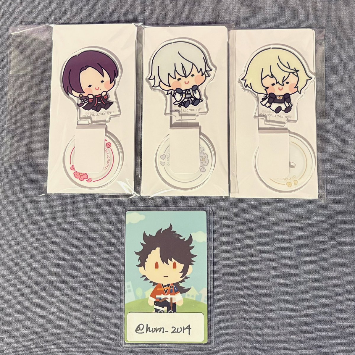 horn_2014's tweet photo. @1
【交換】刀剣乱舞 んまほっぺ アクリルスタンド アクスタ

譲：加州、鶴丸、髭切

求：わんぱく サンリオアニメストアくじ C賞肥前

郵送またはプロカ記載の都内お手渡し希望です。
異種交換になりますが条件の合う方がいらっしゃいましたらお気軽にお声がけください。 https://t.co/Hxo2nPVqRu