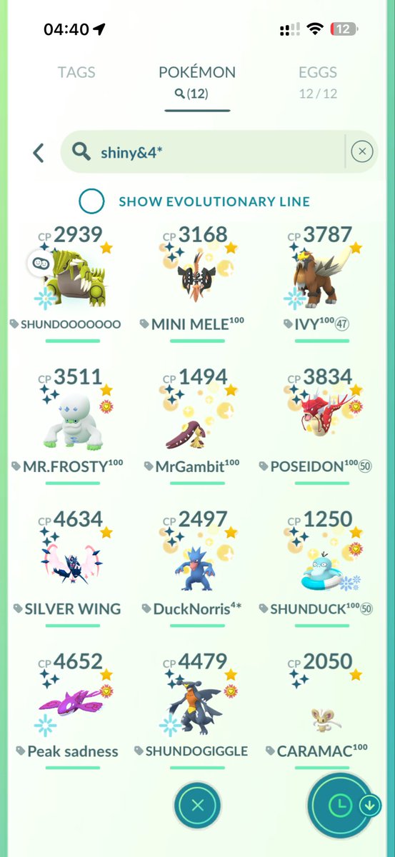 MasterPinkTT's tweet photo. I just got my 12th ever shundo from a random 3am remote raid 😭 super happy now I just need the ray and although some people don’t like purified pokemon I think it’s cool that it matches the kyogre

#shundo #shiny #hundo #Pokemon #PokemonGO https://t.co/FZRRVRXUr7