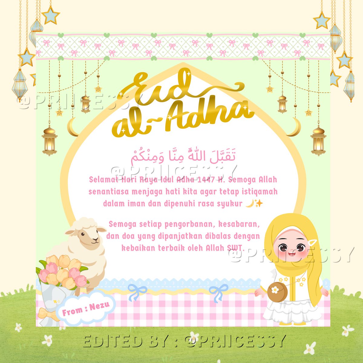 ⋆⑅ ꒰ 𝖾𝗏𝖾 ꒱ met lebaran ol🫰🏻 tweet media