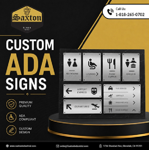 saxtonind's tweet photo. Custom ADA signs ensure accessibility compliance while maintaining professional design standards. Built for clarity, durability, and long-term use in commercial environments. Call Us today for compliant signage solutions.
🌐 Visit us at https://t.co/alLz1DghC1 https://t.co/NEA0bRgTSH