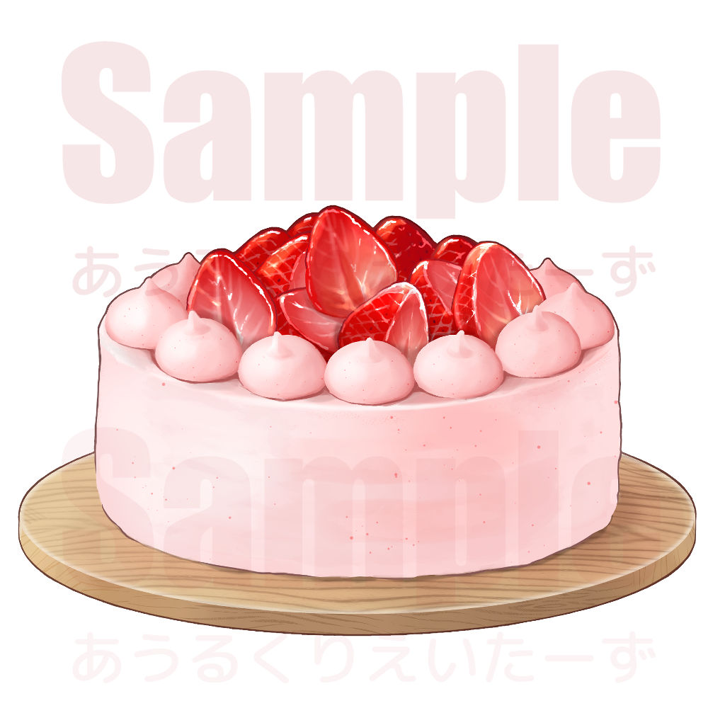 owlcreaters's tweet photo. 「ケーキ屋さんセット」のいちごケーキが完成しました🍓 https://t.co/z01uI70WpO