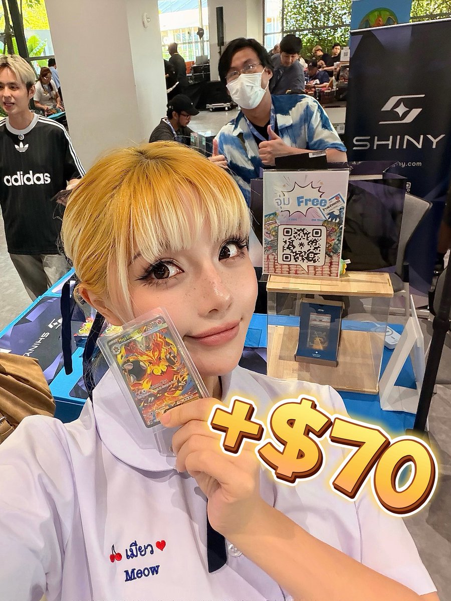 0xMeow0130's tweet photo. 是我 是我赢了૮₍ˆ꜆ -⩊-₎ა

Shiny @shinylabs spotted ✨
*记得今晚来 Abstract 中文 @AbstractChainCN 直播间，“接” 这份幸运 🤫 https://t.co/12zcHRmIOg