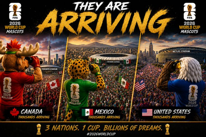 World Cup Mascots tweet media