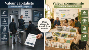 quebecob's tweet photo. 🦺« Travail rare, étranger de trop » : tant que la gauche laisse le capital décider de la valeur du travail, elle parle la langue de ses adversaires. 
➡️L'emploi pensé comme rare nourrit la fiction de l'étranger concurrent.

🗞️Le Club de Mediapart
https://t.co/yApT7vV84T https://t.co/YBCxoSyC29