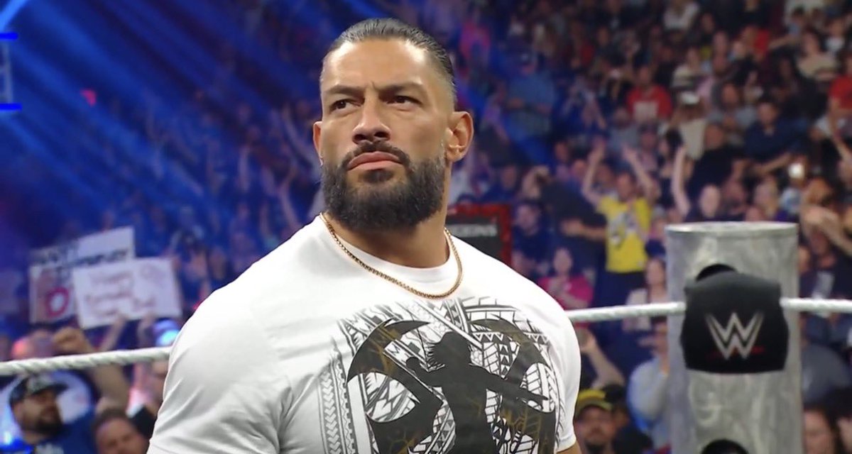 IsRomanReigning's tweet photo. World Heavyweight Champion Roman Reigns appeared on the May 25th 2026 episode of #WWERaw     .

Roman Reigns has had a 100% appearance rate since WrestleMania (7/7). https://t.co/WgaIKlwwCR