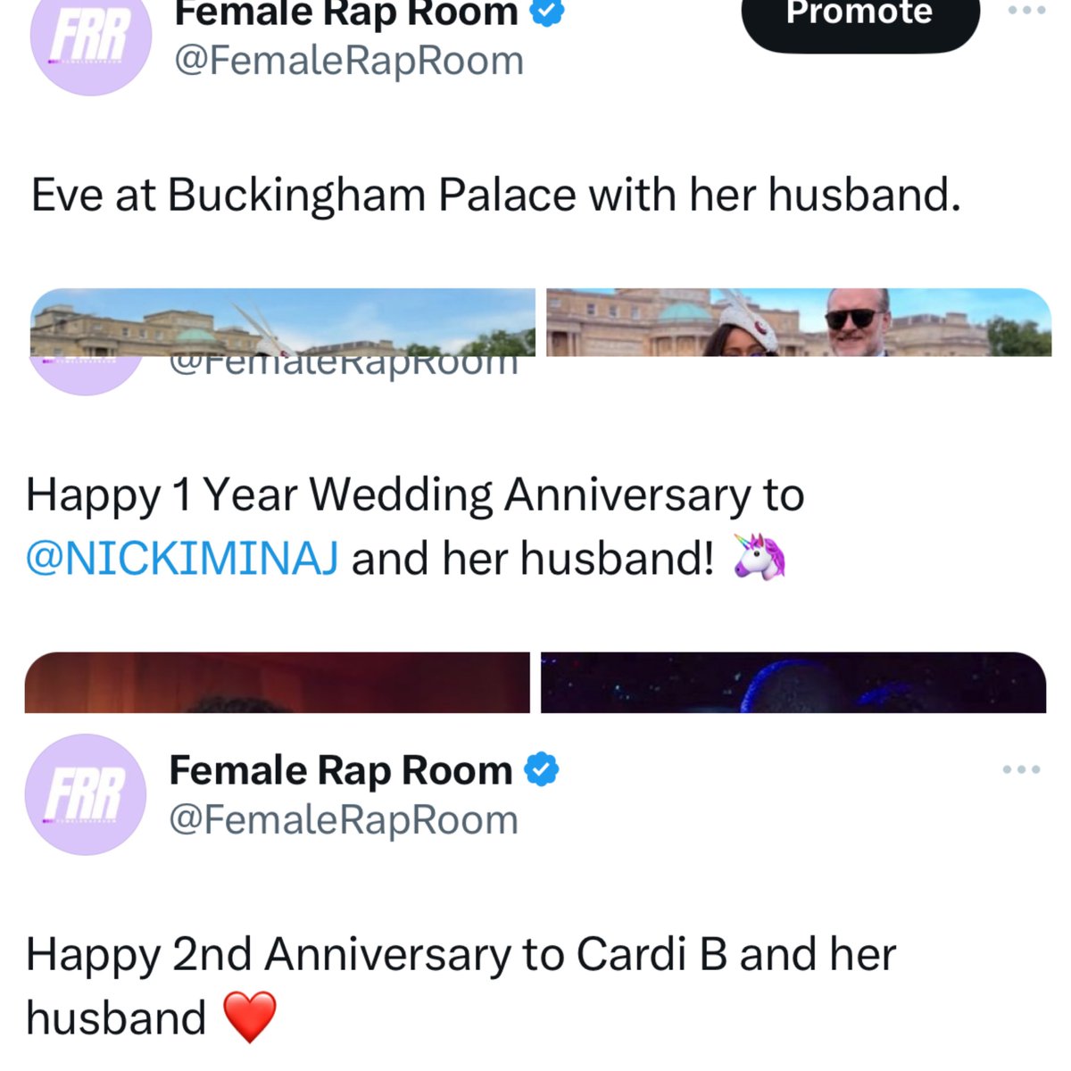 Female Rap Room tweet media