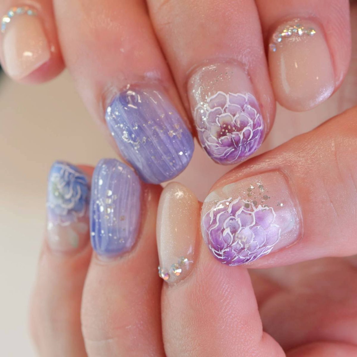 elfinrose326's tweet photo. 5/20ネイルの日💅
サロンの名前 #ピオニーネイル さんで今月はピオニーを描いていただいた✨✨
@kimonokotoko レース着物
@konnakurai 兵児帯
#yousuke 履き物
2026-5-3-29
#しのこーで https://t.co/Bv9g9KZB3a