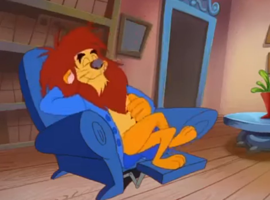 EpicbP's tweet photo. @AmazonMGMStudio Leo Lionheart from The Lionhearts (1998), he still has the best "film studio logo mascot diva" energy. https://t.co/LUHOILhhMC