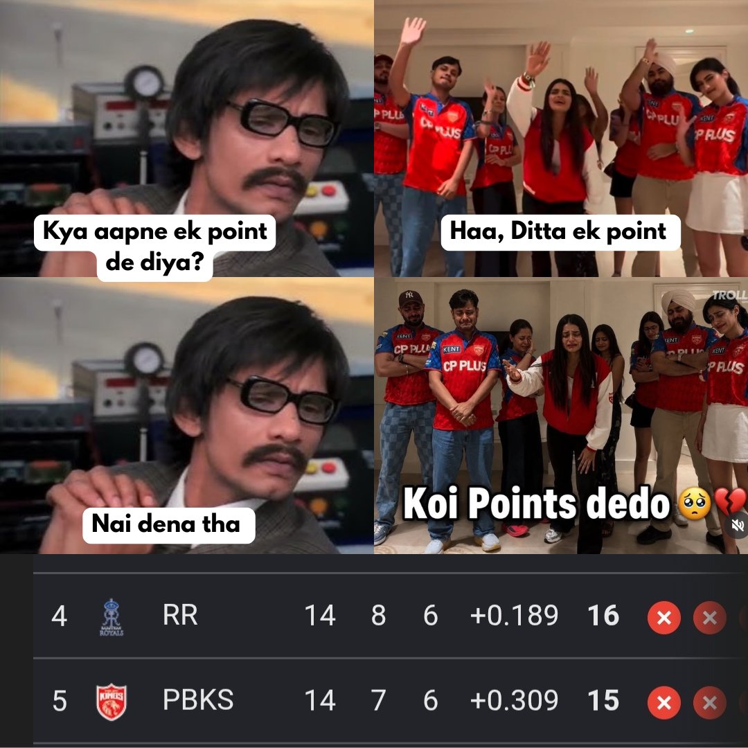 vyratkolhi's tweet photo. @PunjabKingsIPL Even SA can't choke this bad 🫠😭 https://t.co/LK5VAKNXqG