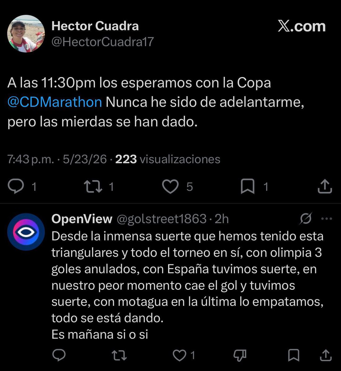 𝐄𝐥 𝐁𝐥𝐨𝐠 𝐝𝐞𝐥 𝐂𝐢𝐜𝐥𝐨́𝐧 tweet media