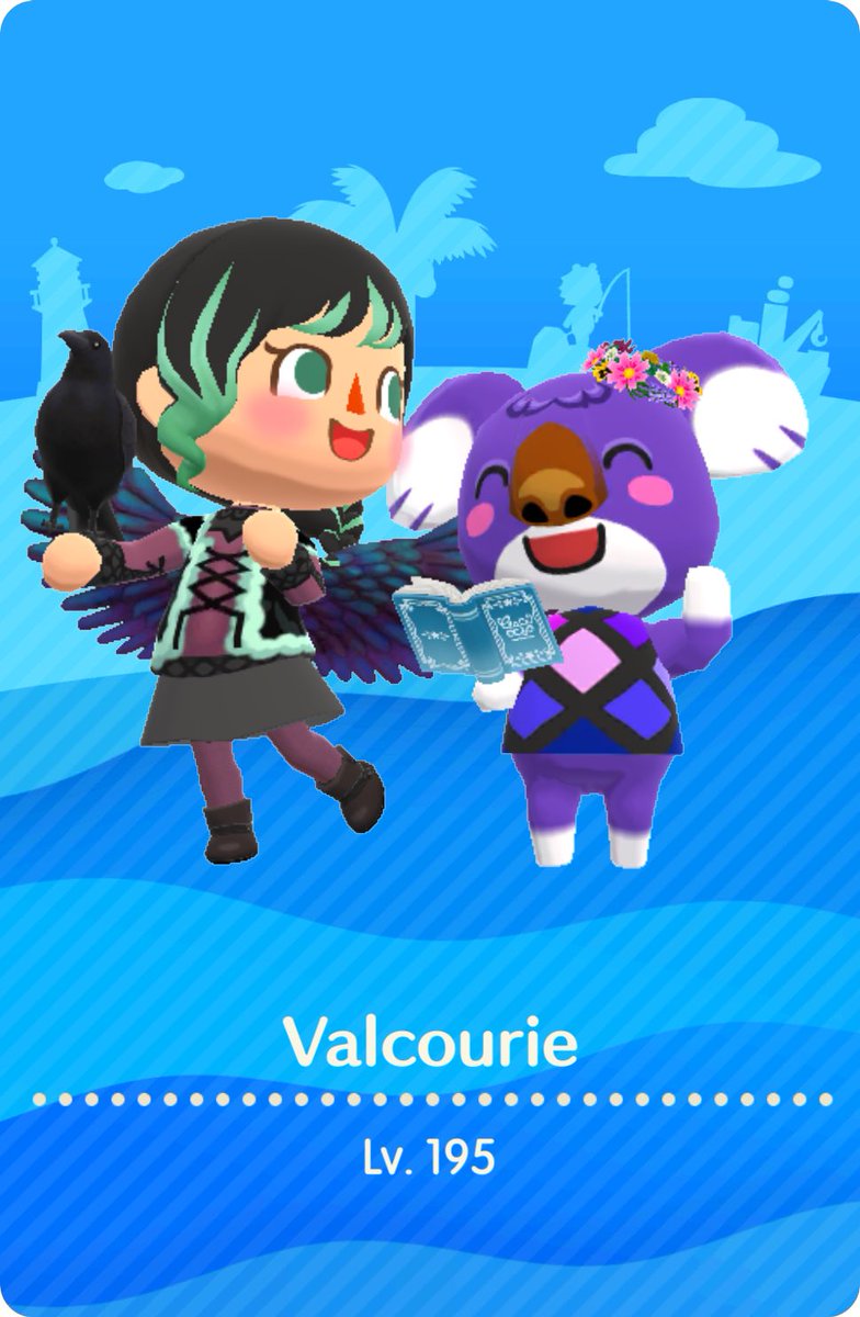 Valcourie's tweet photo. @Pocket_Camp #PocketCamp #CamperCards https://t.co/fbRkVHO1iS
