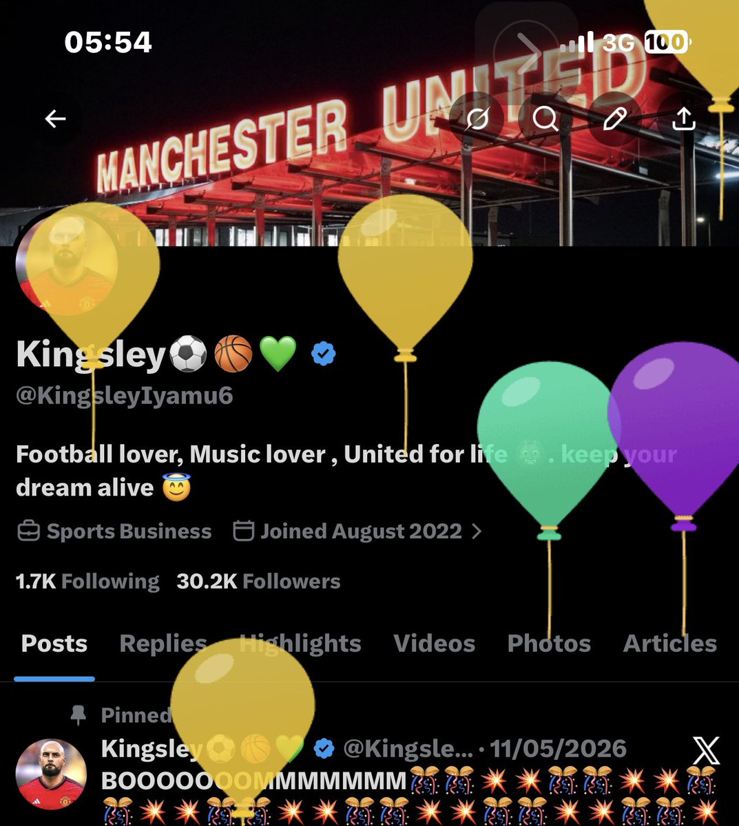 Kingsley⚽️🏀💚 tweet media