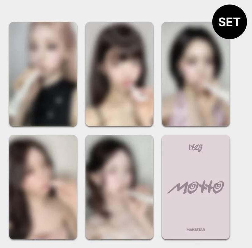 ITZY makestar 中国深圳サイン会　当選者限定　トレカ　リュジン 🐝 ITZY <MOTTO> makestar ms tokyo offline f2f fansign fs 5 event