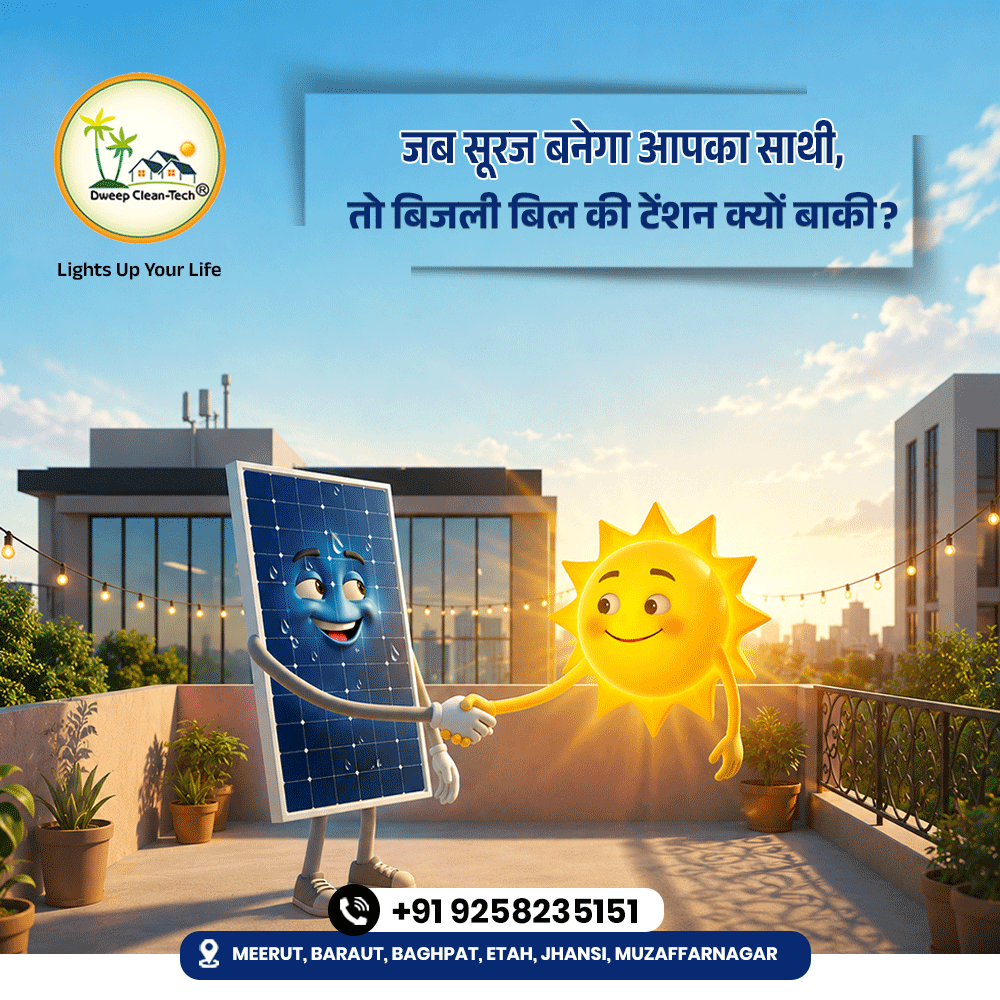 Dweep_CleanTech's tweet photo. ☀️ जब सूरज बनेगा आपका साथी,
तो बिजली बिल की टेंशन क्यों बाकी? ⚡
अब अपनाइए सोलर ऊर्जा और पाइए
सस्ती, सुरक्षित और स्वच्छ बिजली का लाभ 🌿

🏡 Rooftop Solar Solutions for Home &amp; Business
📞 Contact Now: +91 9258235151

#DweepCleanTech #SolarEnergy #GoSolar #CleanEnergy https://t.co/9kdqu71P4x