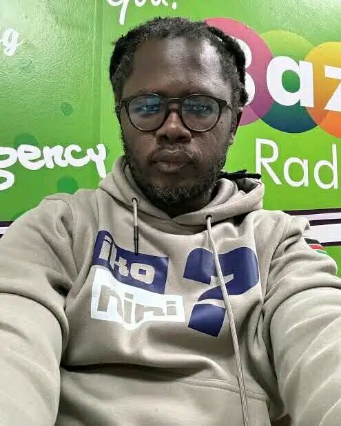 Nyadish's tweet photo. I watched @Mwafreeka interview @iamnickodhiambo and I felt wasted. He asked ridiculous questions and endlessly ranted over his beef with @JimmiGathu. He demanded to know the salaries of his host and cohost @KoinangeJeff despite the discomfort shown by Nick. No professionalism https://t.co/hOYl412Cph