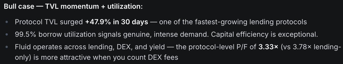 NaveenCypto's tweet photo. Bull case for $FLUID 

Data - @defillama_res https://t.co/WAIduHchIu