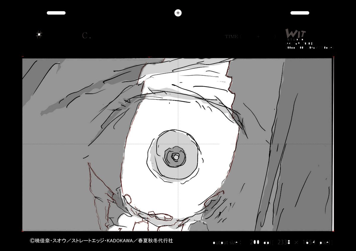 春夏秋冬代行者9話で描いた原図その⑩
#春夏秋冬代行者 