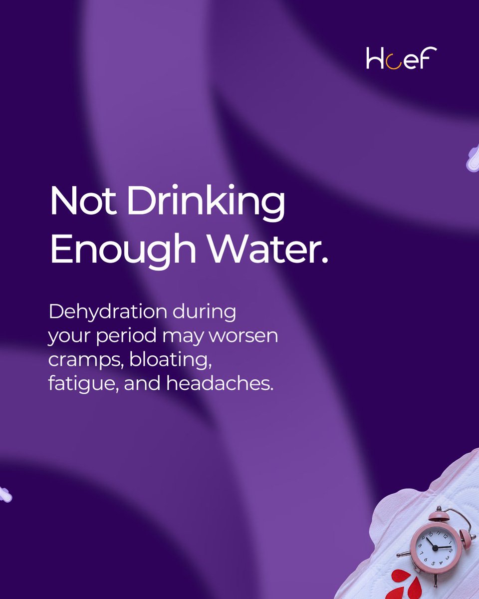 EleanoraNGO's tweet photo. Small habits can make a big difference to menstrual health.

From changing pads regularly to staying hydrated and practicing proper hygiene, informed choices can help support comfort, health, and overall well being.

#HOEFoundation #menstrualhealth  #menstrualhygiene #srhr #salı https://t.co/hmParUsa6I