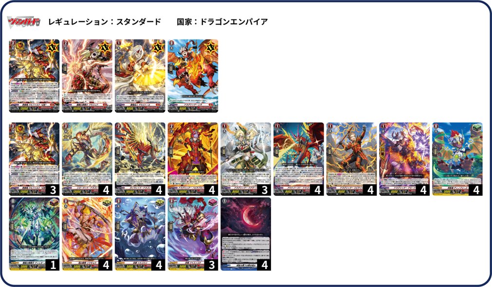 ヴァンガード担当です 新作デッキ販売情報 ゼーリス幻影
