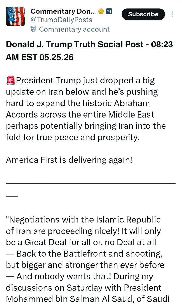 SilentFacts_'s tweet photo. President Donald Trump’s latest Abraham Accords remarks appear aimed at projecting a broader US-led regional alignment after the Iran ceasefire diplomacy.

Pakistan’s position on Israel remains historic and principled, tied to an independent Palestinian state based on pre-1967 borders with Al-Quds Al-Sharif as its capital.

Islamabad is under no obligation to link Iran peace efforts with any Abraham Accords framework.