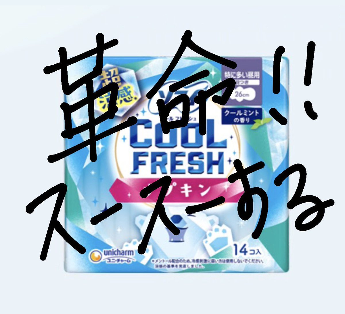 b55fq's tweet photo. 私の激アツ夏アイテム4選。頭皮も口内も顔もお股も涼しく過ごせます。 https://t.co/sRHvHfKFKl