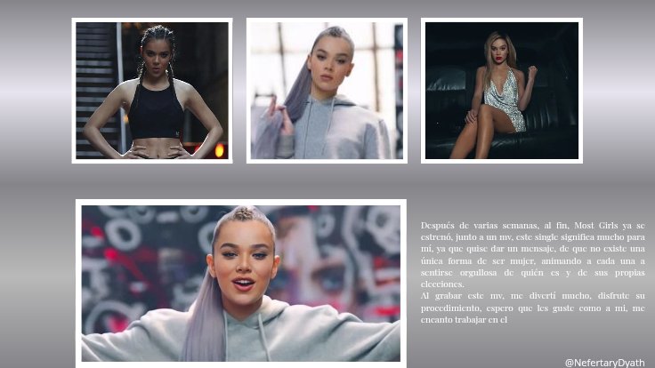 NefertaryDyath's tweet photo. Nefy's Diaries／My gallery by ©NefertaryDyath › photographs &amp; videos  › #RPMostGirls 

Después de varias semanas, ¡ya es oficial!, mi nuevo sencillo “Most Girls” por fin ya salió, y estoy feliz de poder compartir con ustedes, ¿Les gustó?.✨ https://t.co/8JVWvRz7La