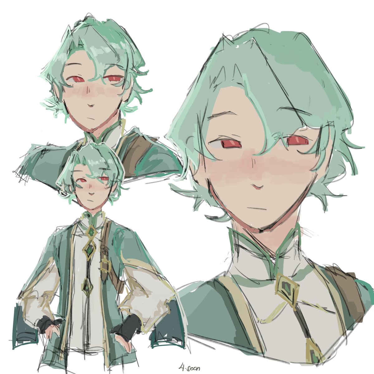 air4_life's tweet photo. 18dottore #genshinart #dottore https://t.co/zRMErOErCN