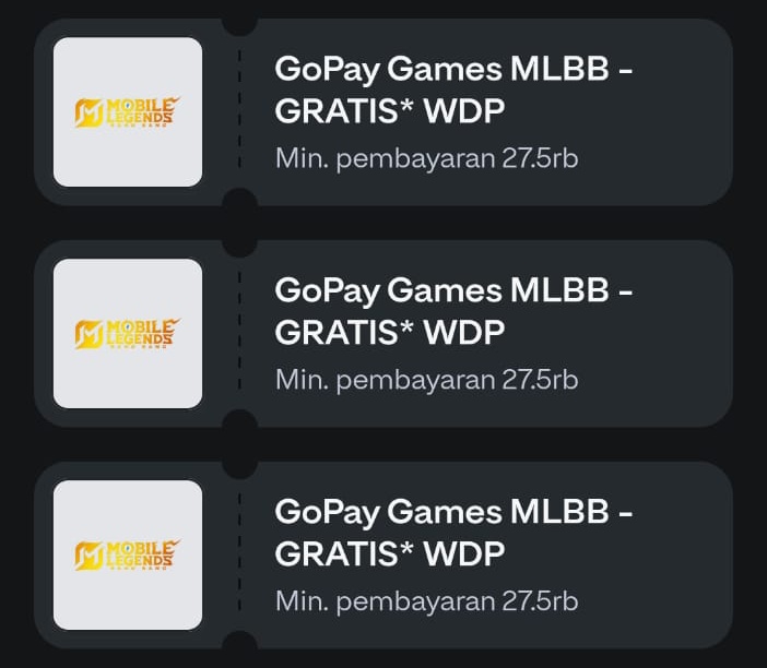 ____sn00py's tweet photo. haloo guyss, aku masi open job receh fee 10k khusus pengguna gopay yaa. aku beli voucher mobile legend di gopay kalian, LANGSUNG DM YAAA^^

#jobreceh #freelance #zonauang #zonajajan #bu https://t.co/JN3rQ6qY2J