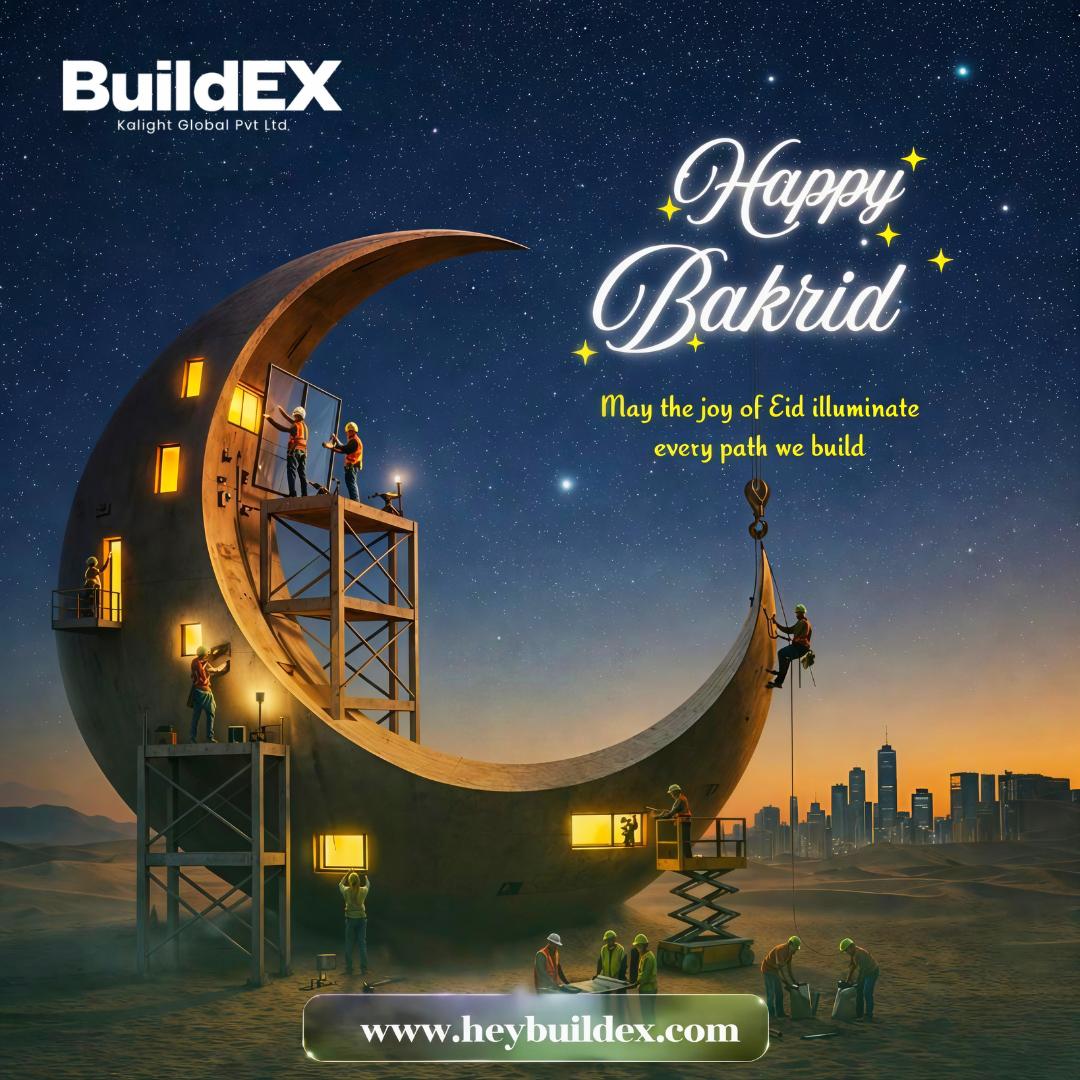 heybuildex's tweet photo. ๐โจ May this Bakrid bring peace, prosperity, and stronger foundations for every dream you build.
BuildEX wishes you a joyful Eid filled with happiness and success! ๐๏ธ๐
๐ https://t.co/uWgNilrYO5
#HappyBakrid #EidMubarak #BuildEX #TMTBars #Construction #Steel #Infrastructure https://t.co/Xi61T7Mc9D